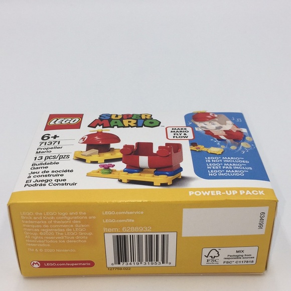 Lego Super Mario Propeller Mario 71371 Building Set 13 pieces - Picture 5 of 5